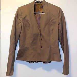 Tahari Tan Blazer- US size 8.